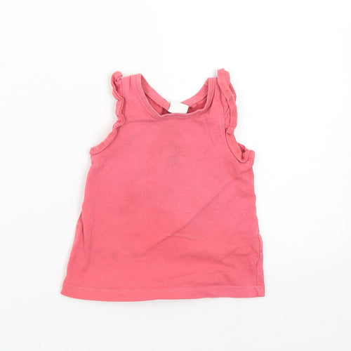 NEXT Baby Pink   Basic Tank Size 9-12 Months