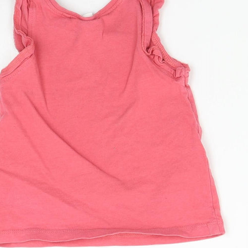 NEXT Baby Pink   Basic Tank Size 9-12 Months