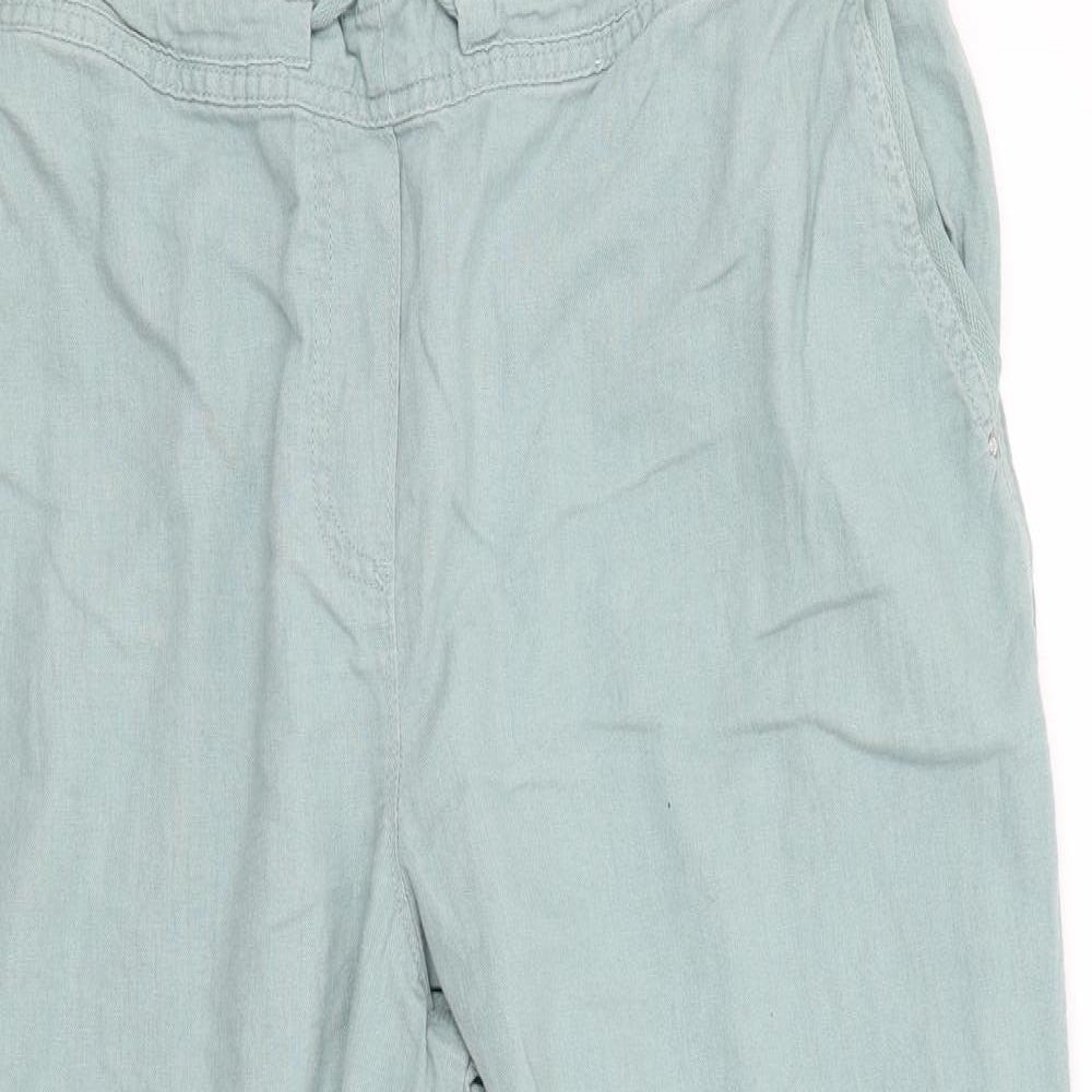 Evans Womens Green   Trousers  Size 22 L27 in