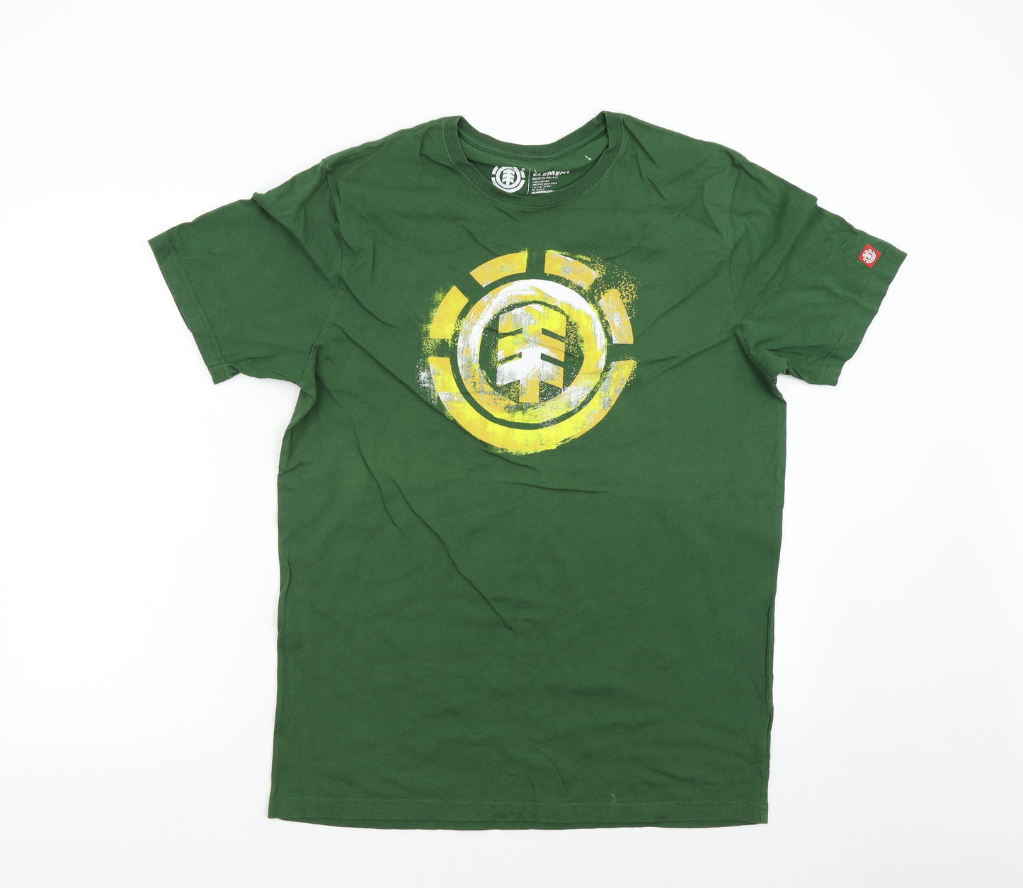 Element Mens Green    T-Shirt Size L