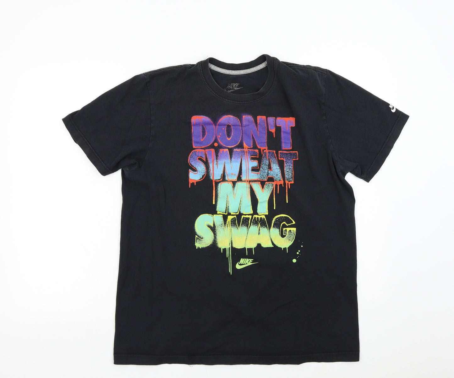 Nike Mens Black    T-Shirt Size L