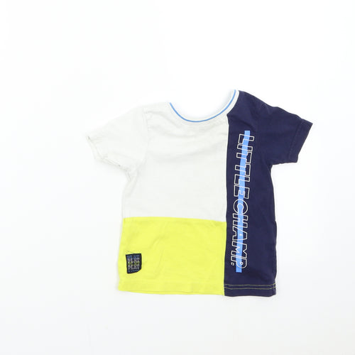 George Baby Multicoloured   Basic T-Shirt Size 18-24 Months  - Little Champ