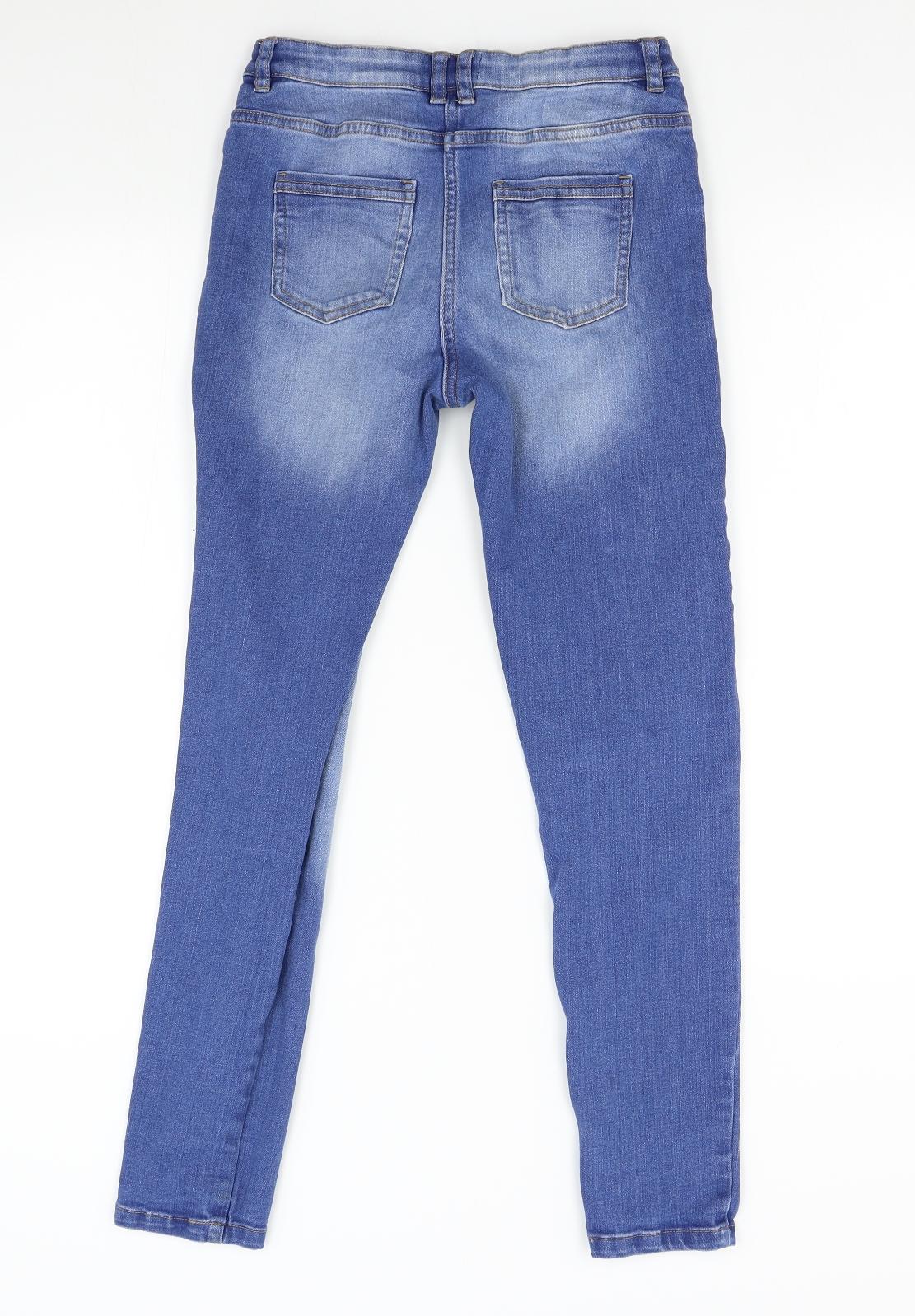 NEXT Girls Blue  Denim Skinny Jeans Size 13 Years