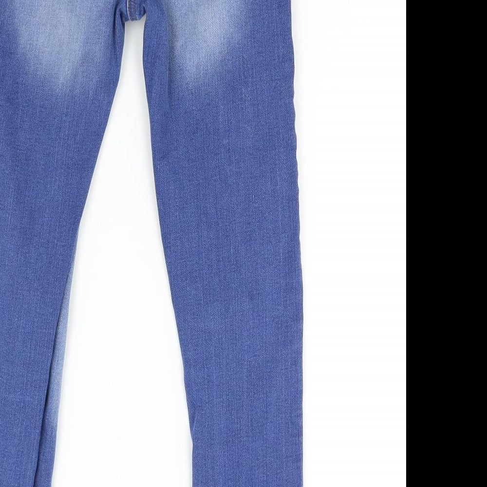 NEXT Girls Blue  Denim Skinny Jeans Size 13 Years