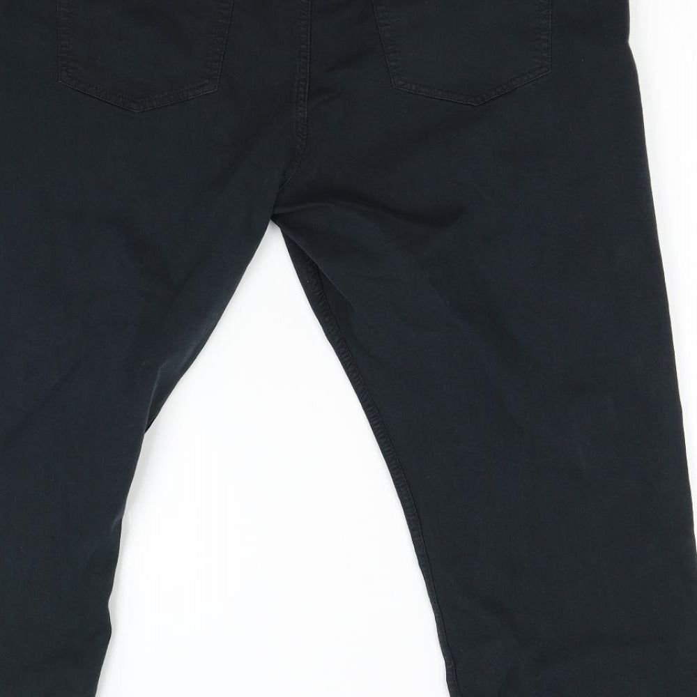 John Rocha Womens Black  Denim Straight Jeans Size 22 L25 in