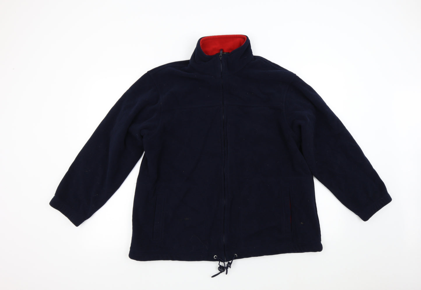 M&S Womens Blue  Fleece Jacket  Size 20