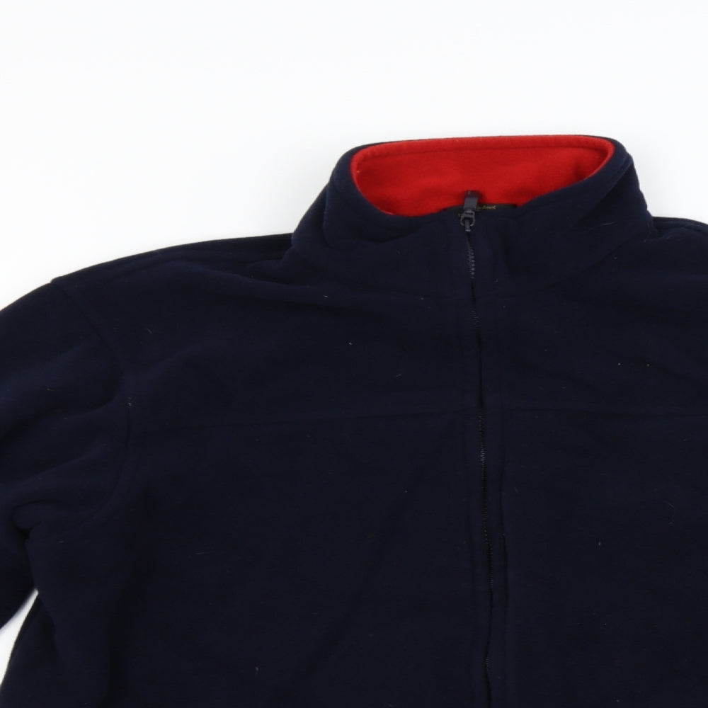 M&S Womens Blue  Fleece Jacket  Size 20