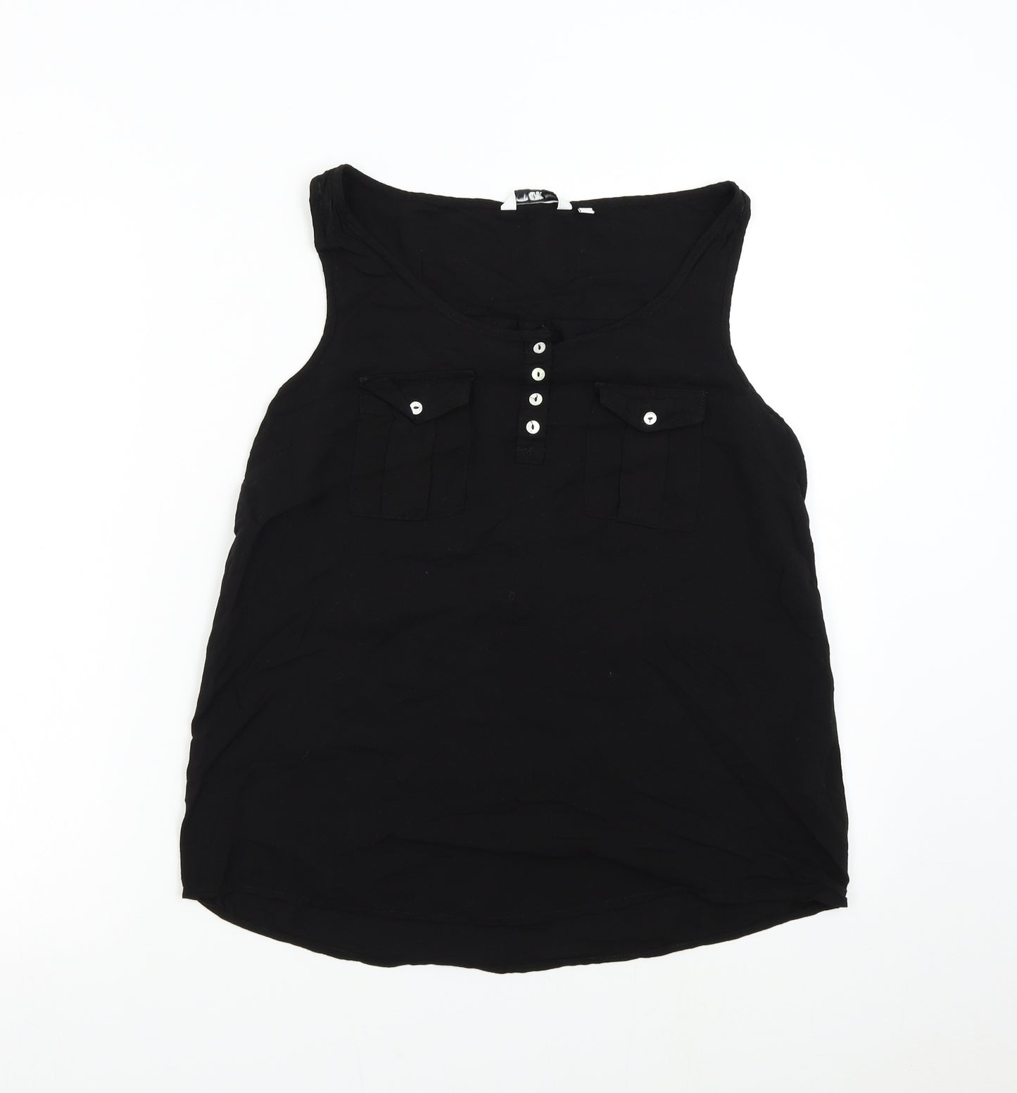 New Look Womens Black   Camisole Tank Size 14