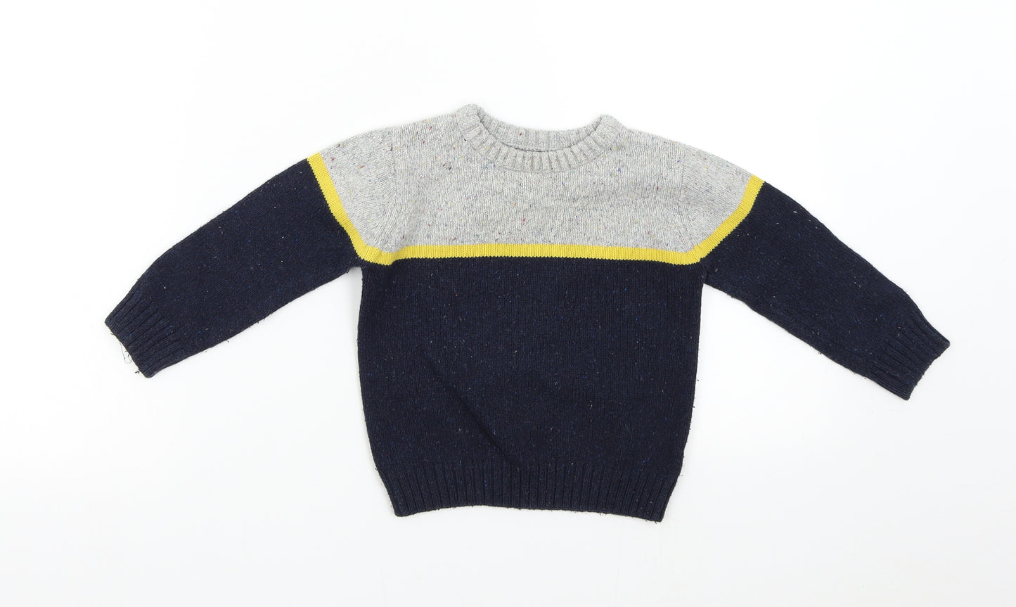 TU Baby Multicoloured  Knit Pullover Jumper Size 18-24 Months