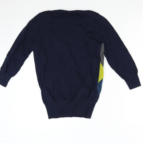 NEXT Womens Multicoloured  Knit Pullover Jumper Size 8