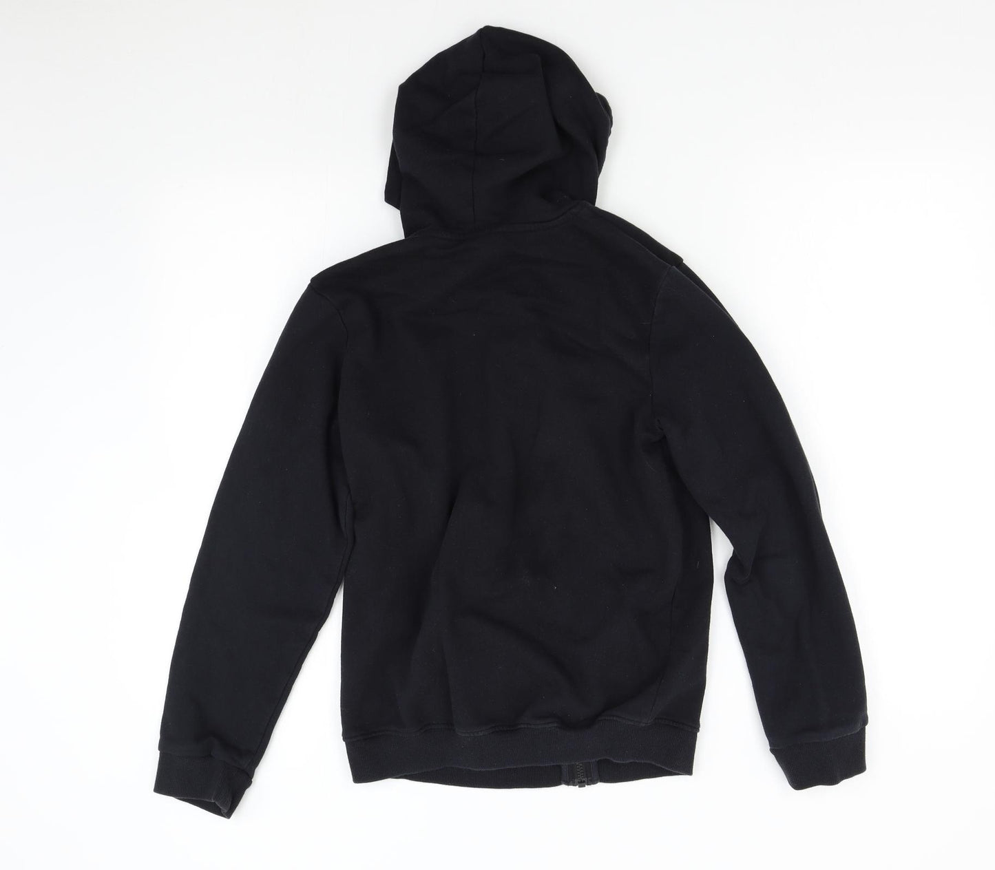 TU Boys Black   Full Zip Hoodie Size 11 Years