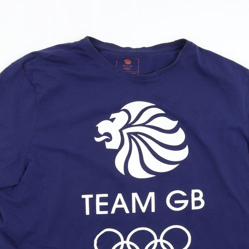 Tesco Mens Blue    T-Shirt Size 3XL  - Team GB Tokyo