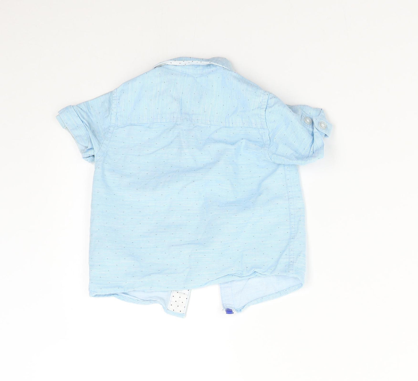 Lola & Maverick Baby Blue   Basic Button-Up Size 12-18 Months