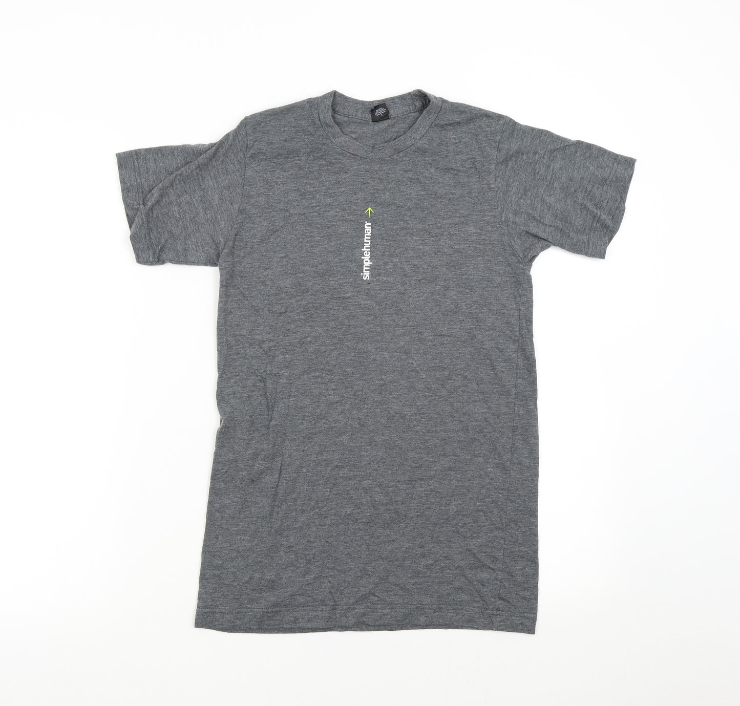 Tultex Womens Grey   Basic T-Shirt Size S  - Simple Human