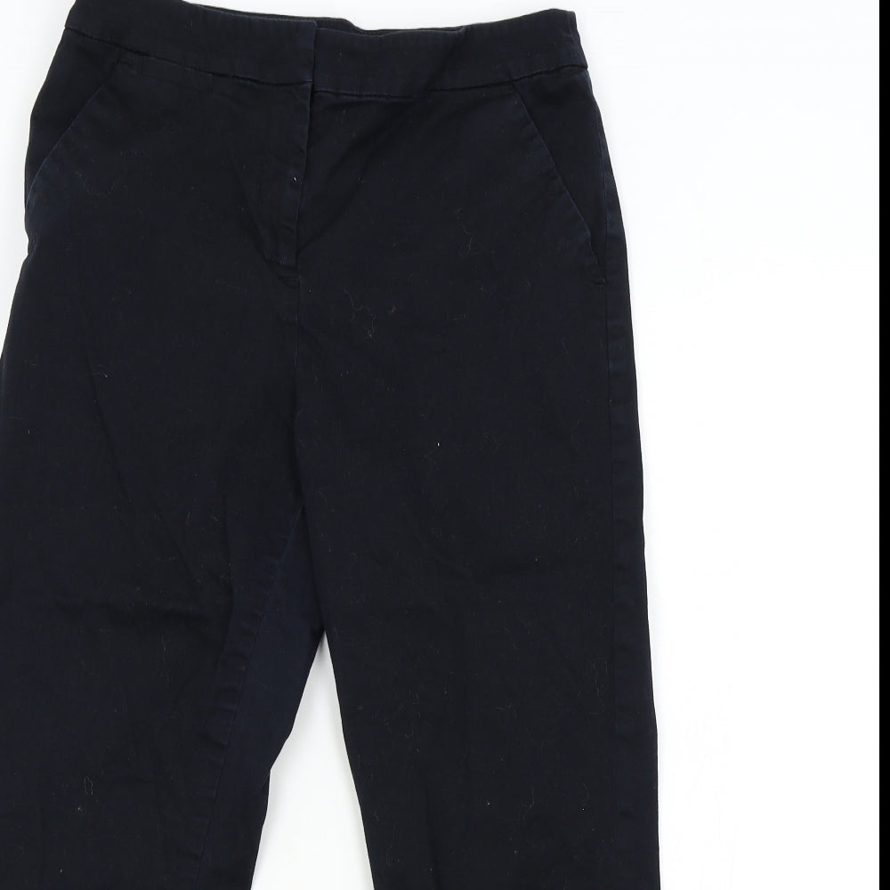 TU Womens Blue   Pedal Pusher Trousers Size 10 L20 in
