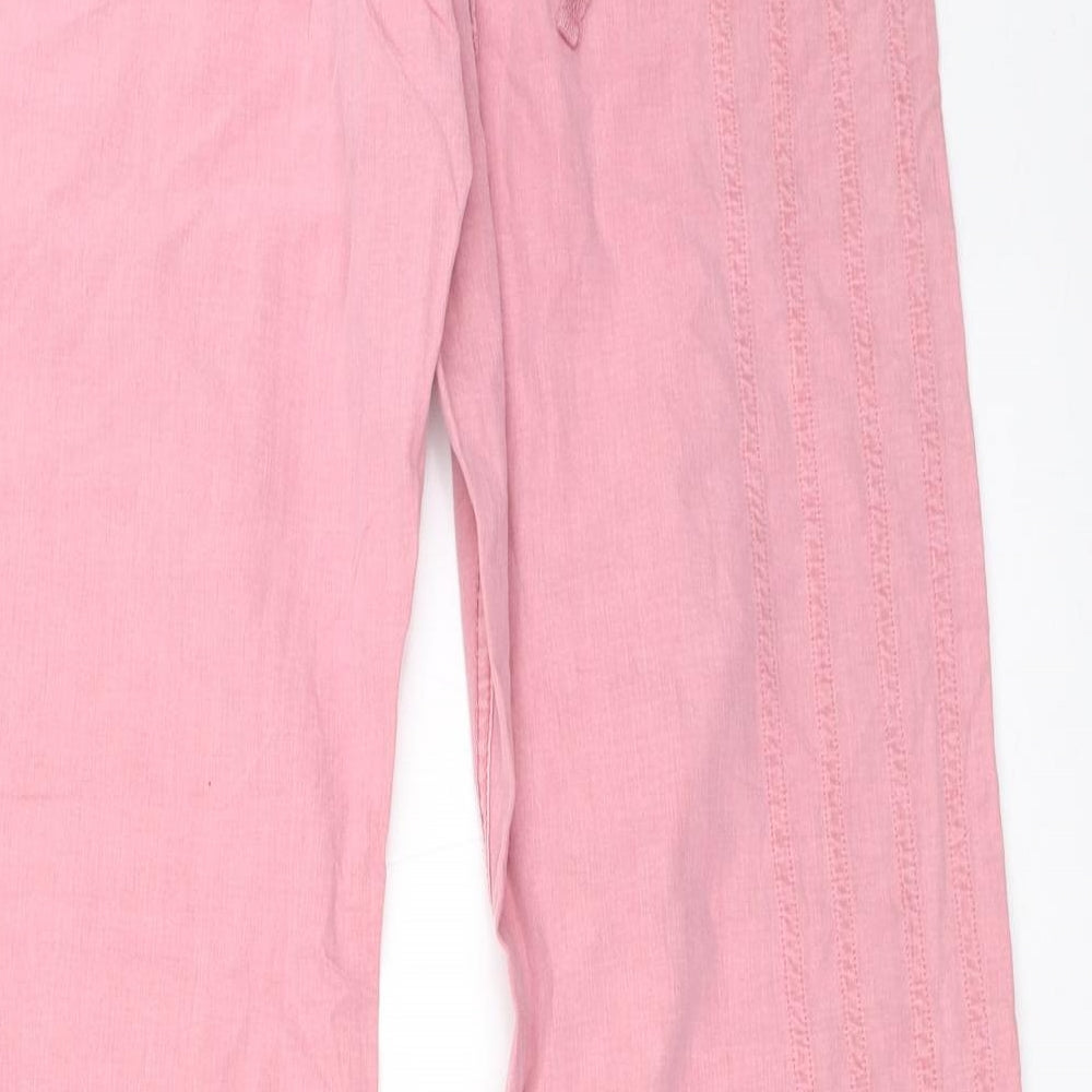 Sonneti Womens Pink   Trousers  Size 10 L33 in