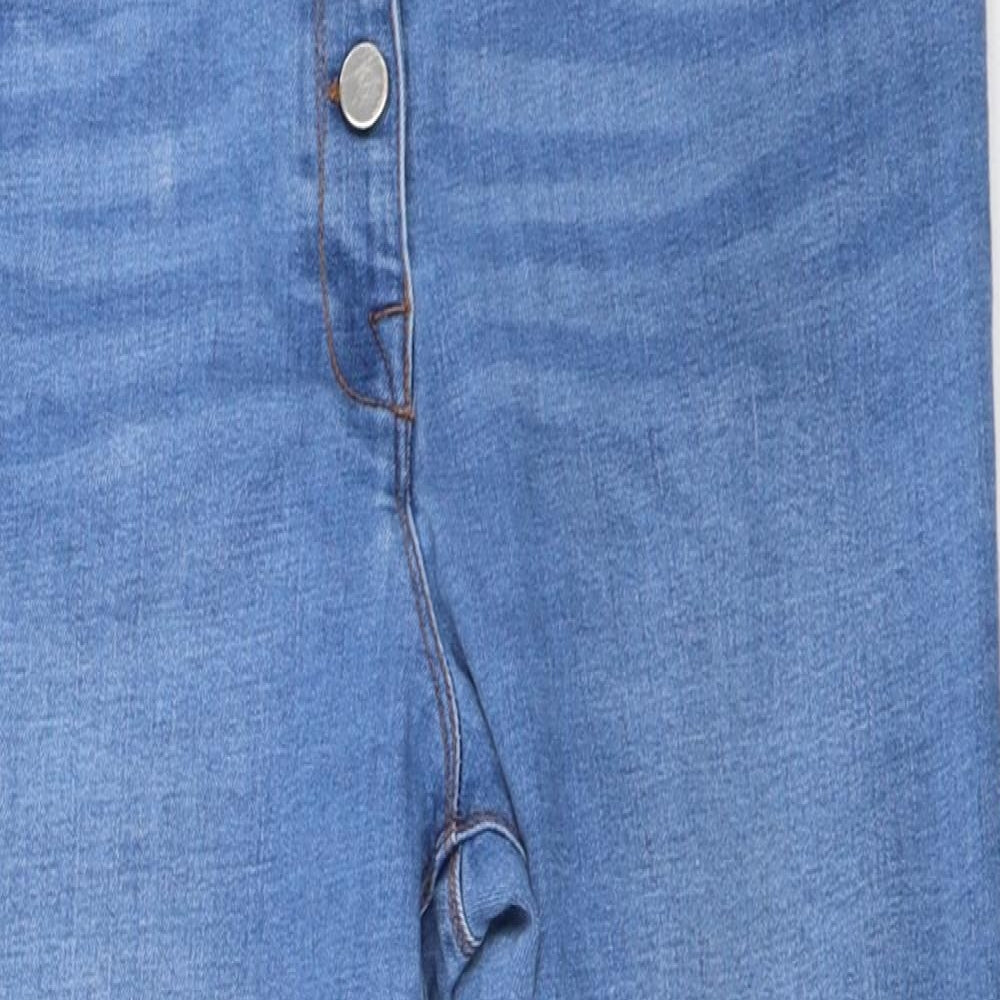 Matalan Womens Blue   Cropped Jeans Size 16 L24 in