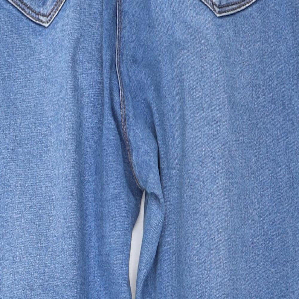Matalan Womens Blue   Cropped Jeans Size 16 L24 in