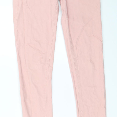 Babydoll Womens Pink   Skinny Jeans Size 8 L31 in
