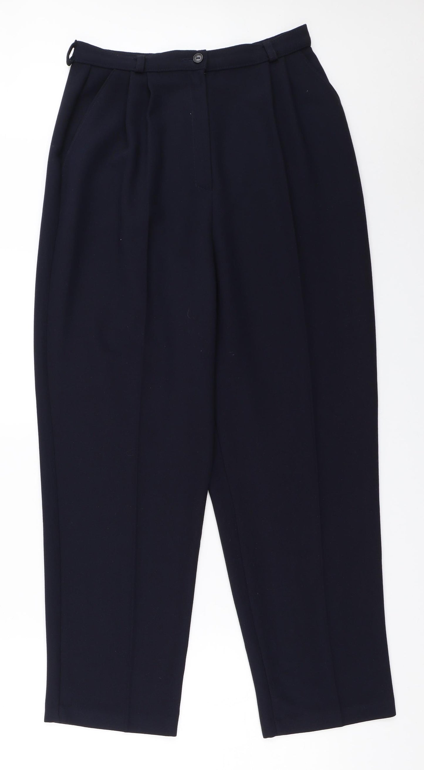 BHS Womens Blue   Trousers  Size 10 L28 in