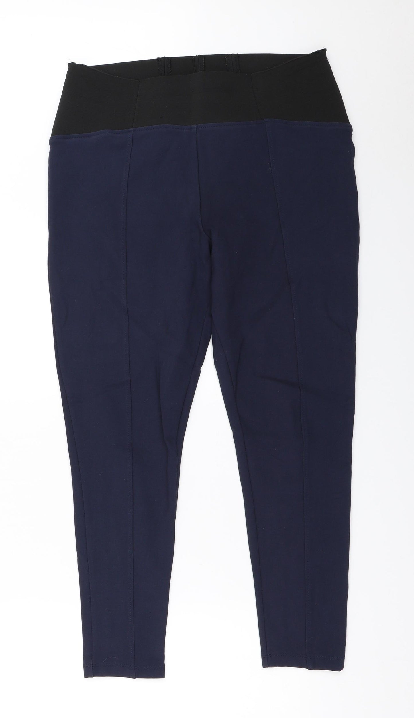 Marks and Spencer Womens Blue   Capri Leggings Size 14 L25 in