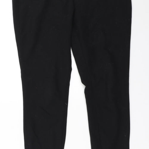 BHS Womens Black   Trousers  Size 8 L28 in