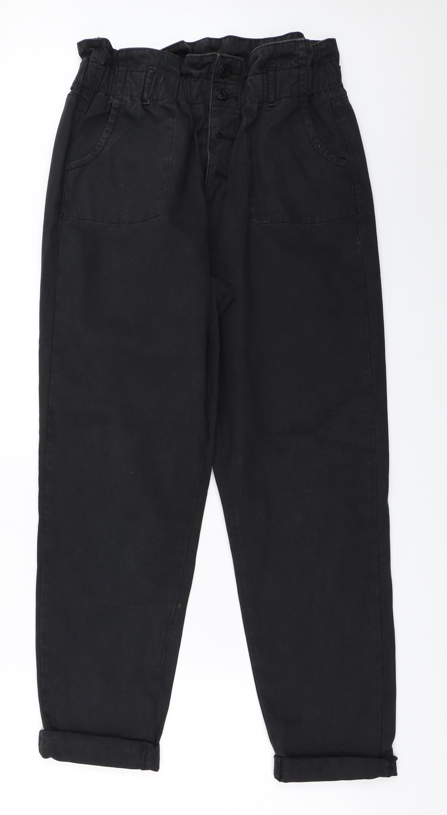 New Look Womens Black   Mom Jeans Size 12 L28 in