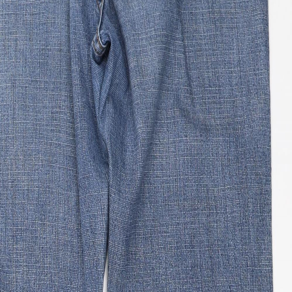 BM Womens Blue  Denim Straight Jeans Size 18 L31 in
