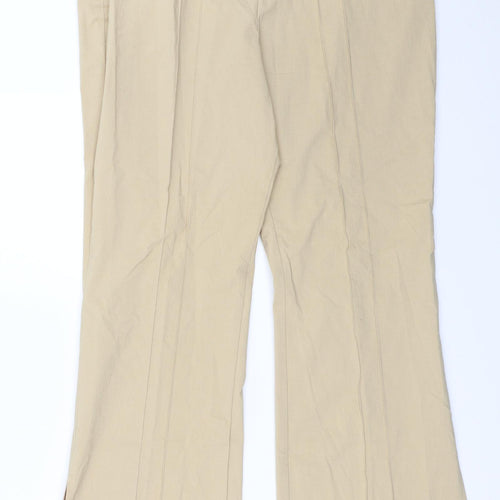 For Women Womens Beige   Trousers  Size 14 L28 in