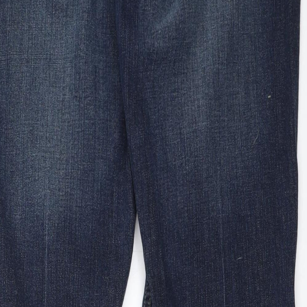 George Womens Blue   Bootcut Jeans Size 12 L31 in