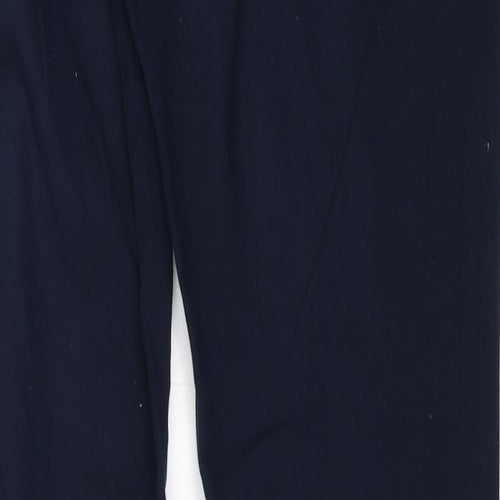 Mango Womens Blue   Capri Trousers Size 38 L28 in