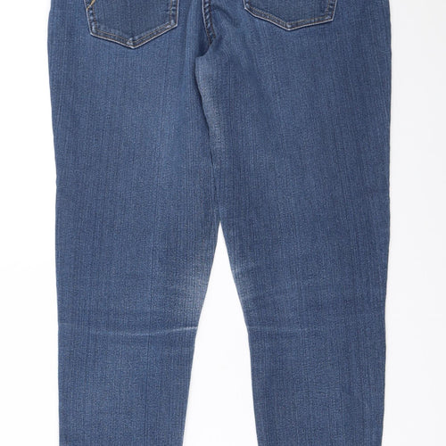 George Womens Blue   Skinny Jeans Size 12 L29 in
