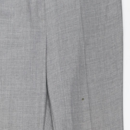 Marks and Spencer Womens Grey   Trousers  Size 14 L28 in