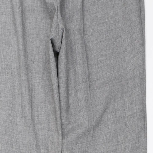 Marks and Spencer Womens Grey   Trousers  Size 14 L28 in