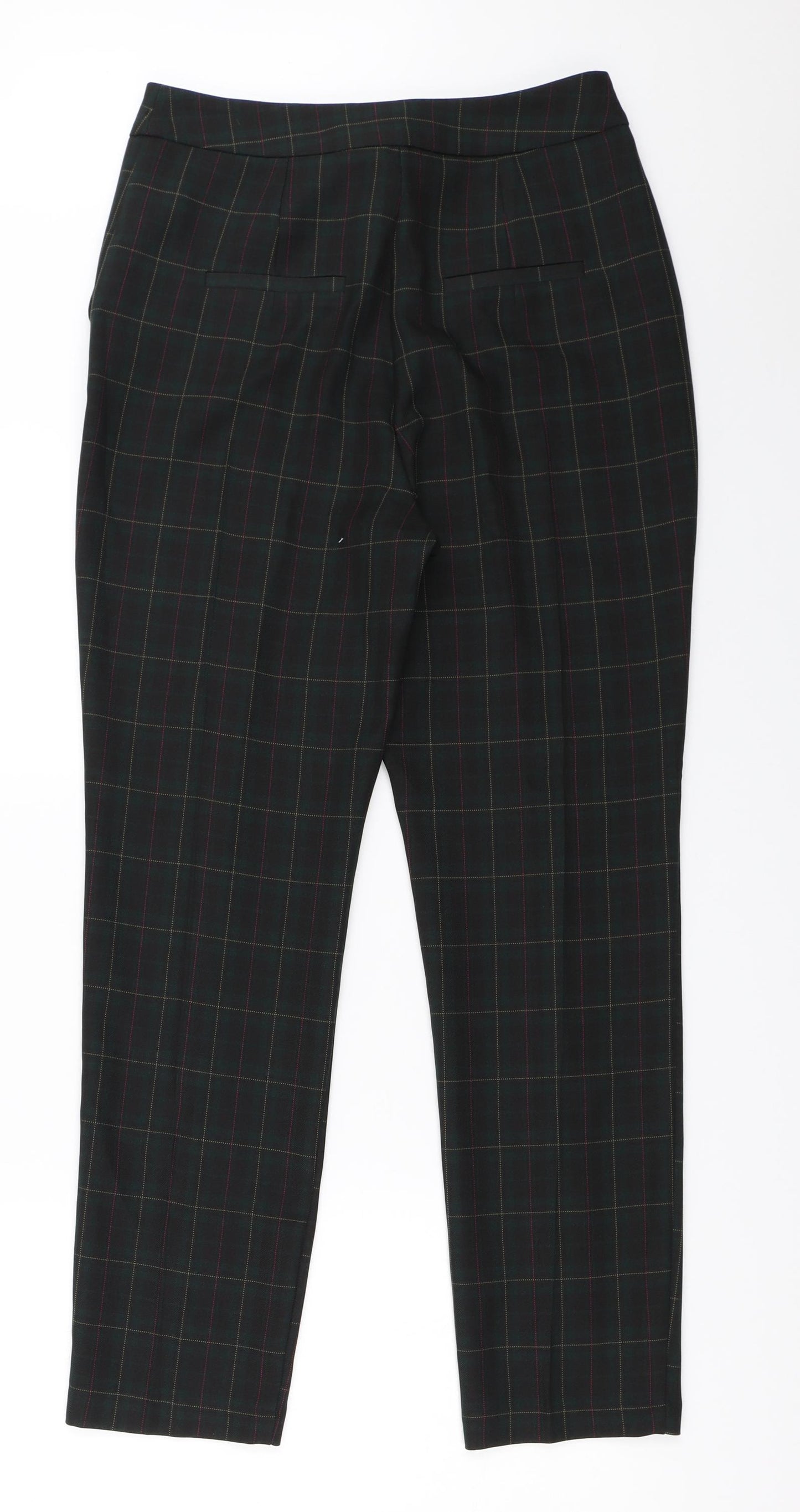 TU Womens Green   Capri Trousers Size 8 L27 in