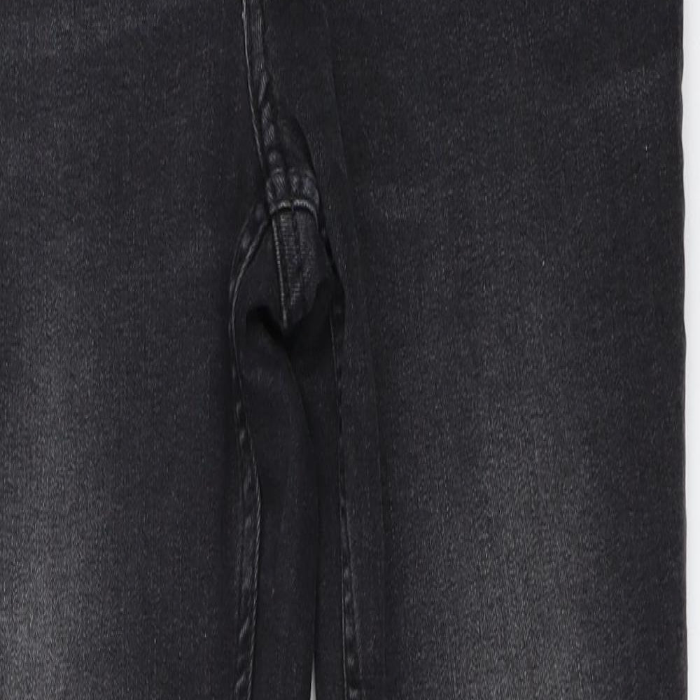 H&M Womens Black   Straight Jeans Size 12 L29.5 in