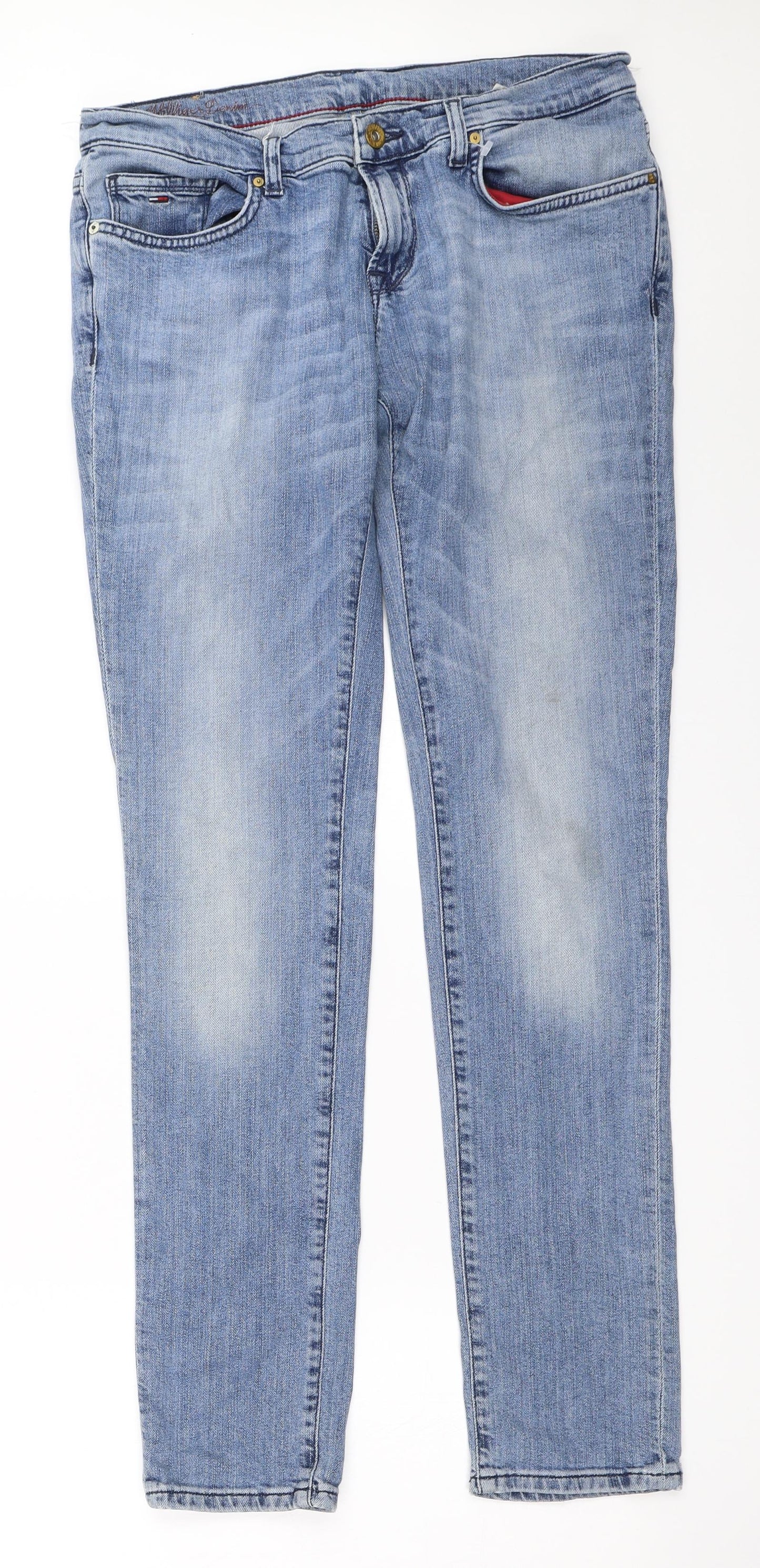 Hilfiger Denim Womens Blue   Straight Jeans Size 31 in L32 in