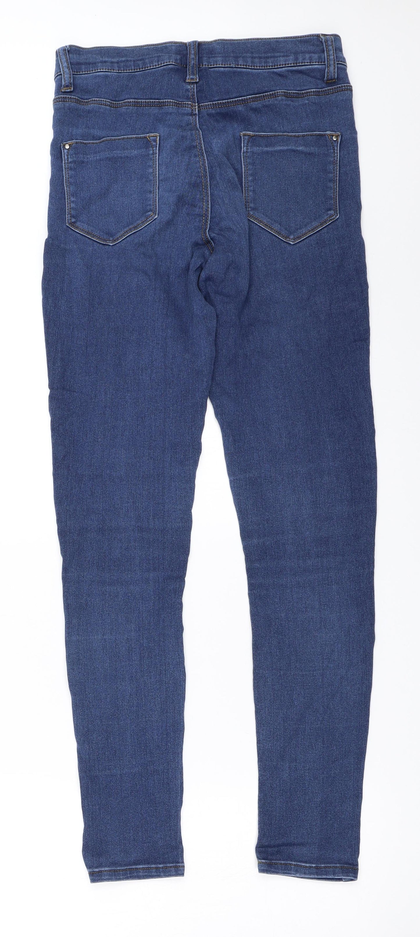 Dorothy Perkins Womens Blue   Skinny Jeans Size 10 L29 in
