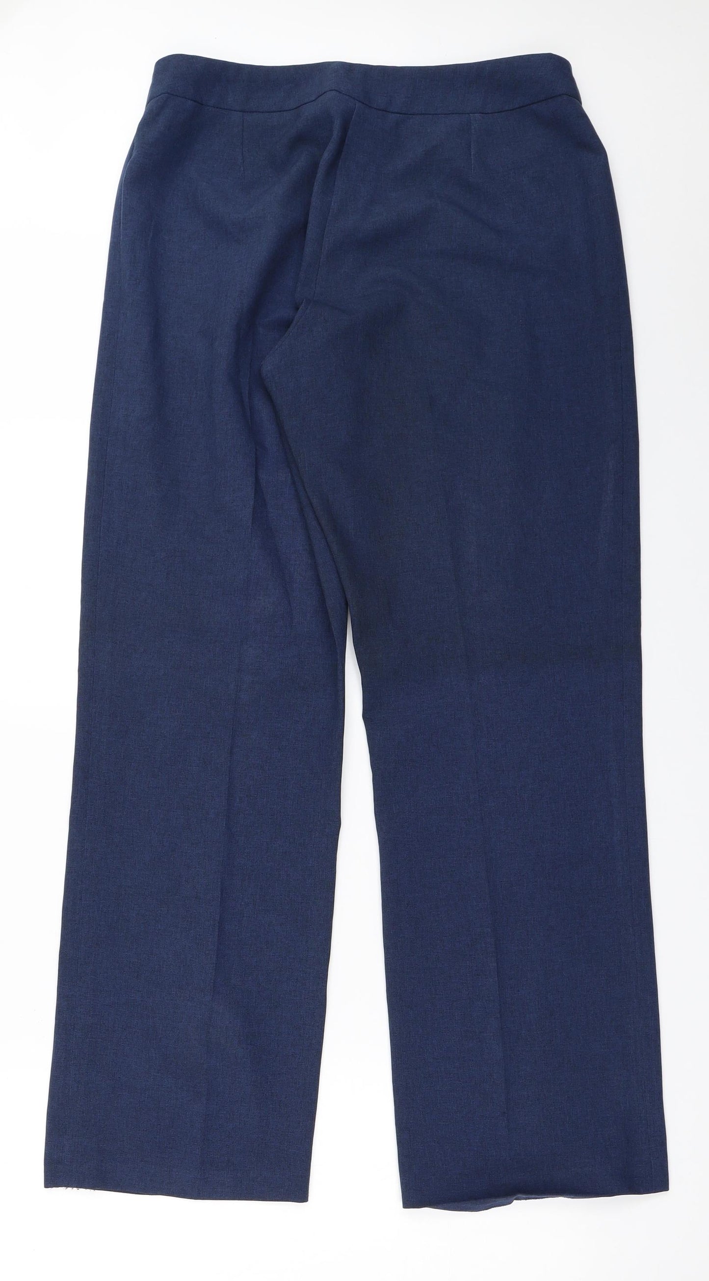 Simply Classic Womens Blue   Trousers  Size 12 L30 in