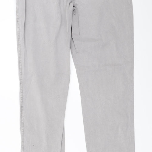 Street One Womens Grey   Chino Trousers Size 12 L32 in