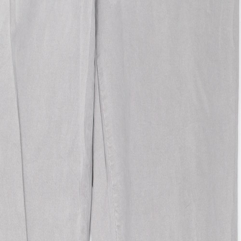 Street One Womens Grey   Chino Trousers Size 12 L32 in