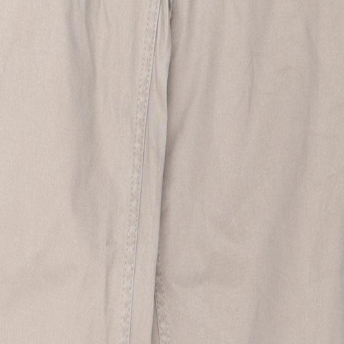 UpFashion Womens Beige   Straight Jeans Size 28 in L32 in