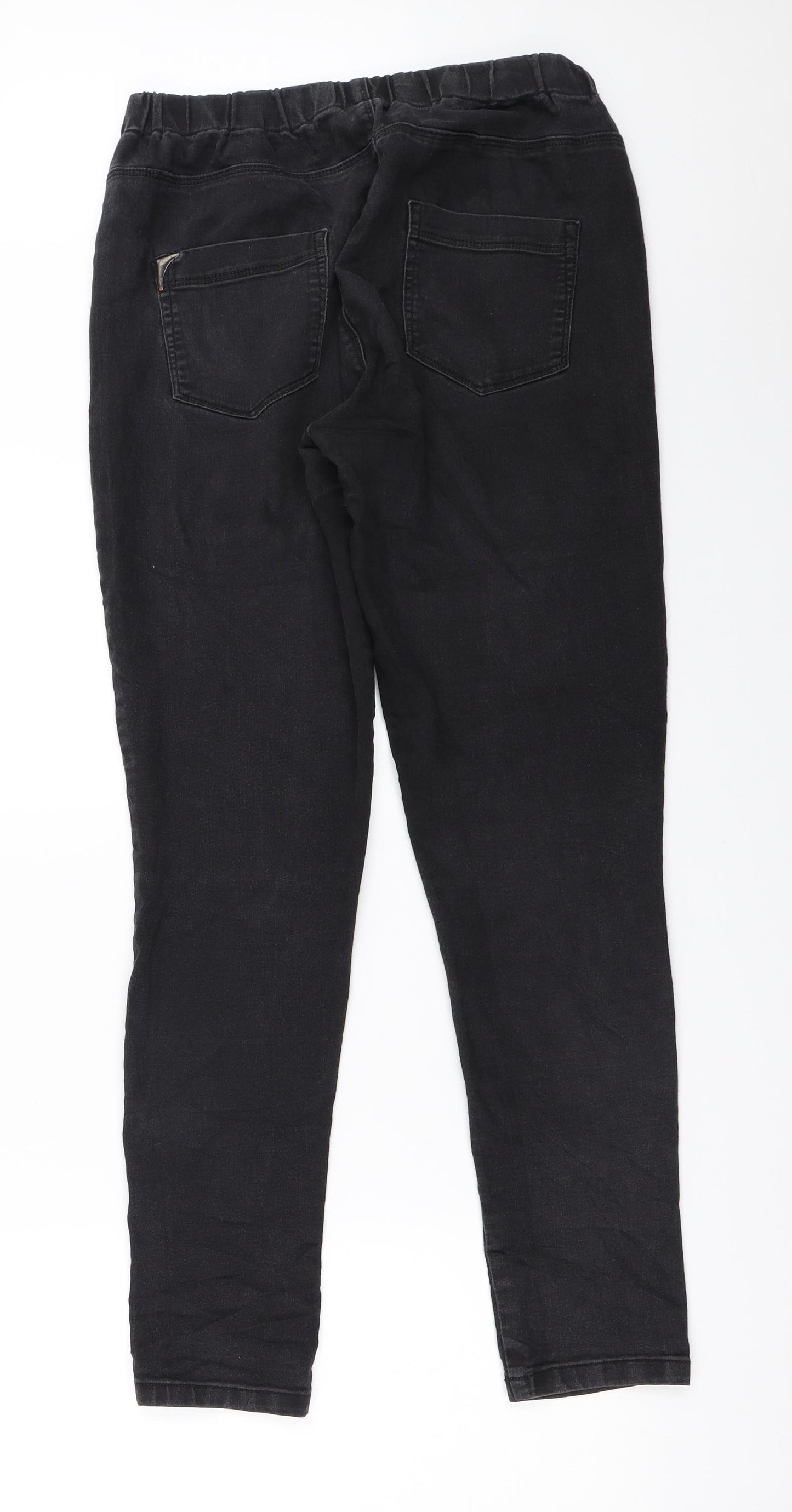 Peacocks Womens Black   Jegging Jeans Size 12 L28 in