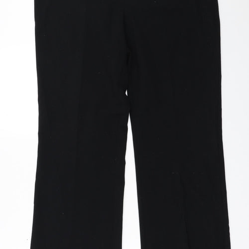 Marks and Spencer Womens Black   Trousers  Size 14 L30 in