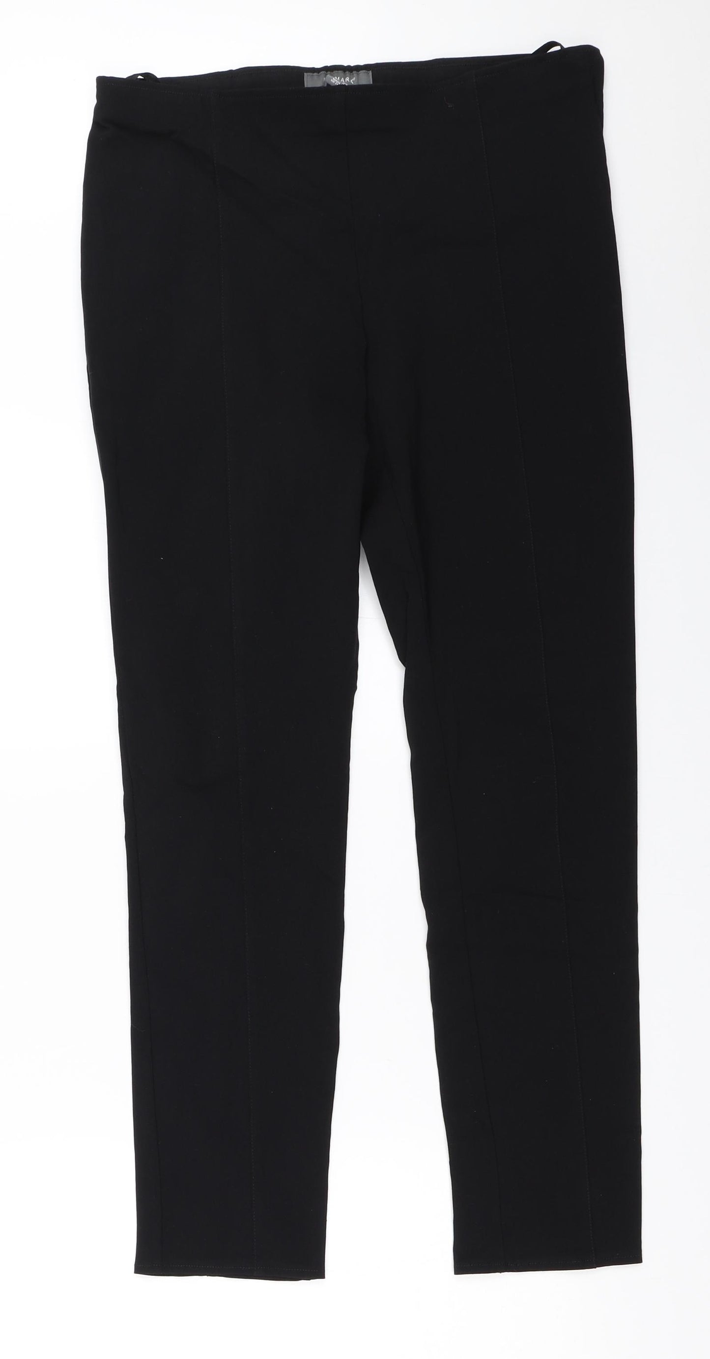 Primark Womens Black   Trousers  Size 14 L28 in