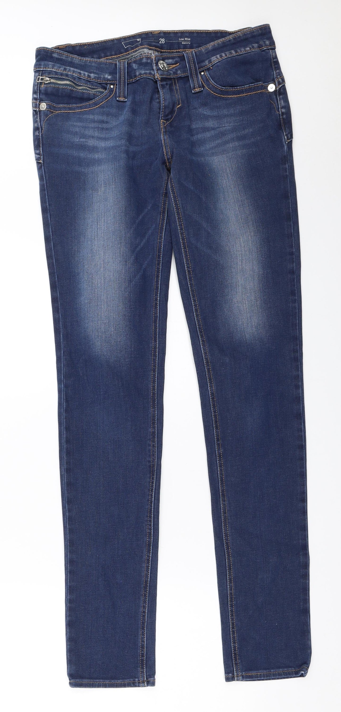 Levi's Womens Blue   Skinny Jeans Size 28 in L33 in