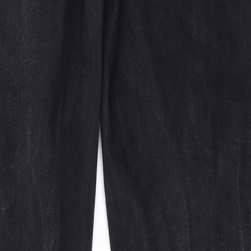 George Womens Black   Straight Jeans Size 12 L31 in