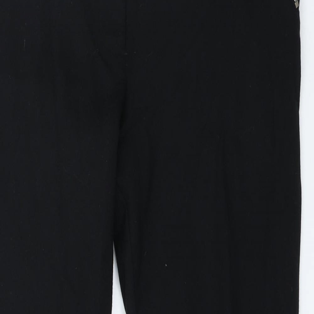 Wallis Womens Black   Trousers  Size 10 L25 in