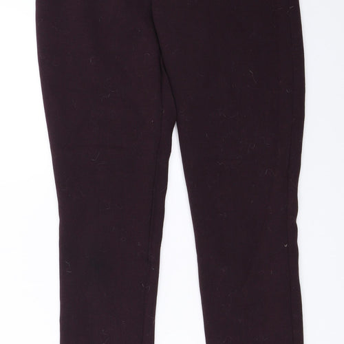 New Look Womens Purple   Trousers  Size 8 L28 in