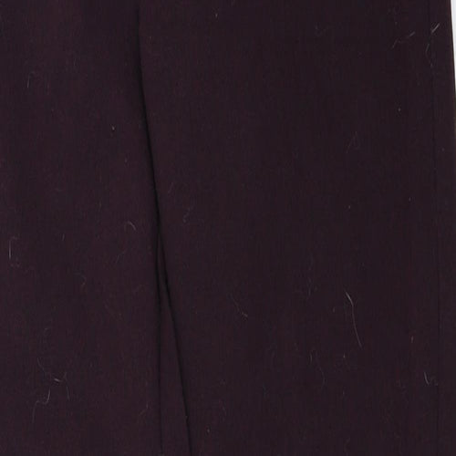 New Look Womens Purple   Trousers  Size 8 L28 in
